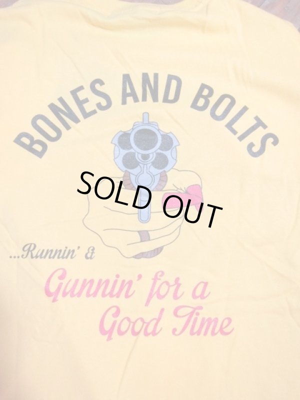 画像5: BONES AND BOLTS/TEE GOOD TIME  YELLOW