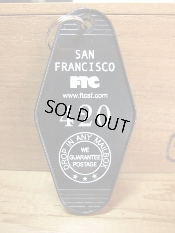 画像1: FTC/MOTEL KEY TAG  BLACK