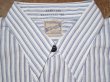 画像4: BELAFONTE/RT TRIPLE STITCH STRIPE SH  WHITESTRIPE