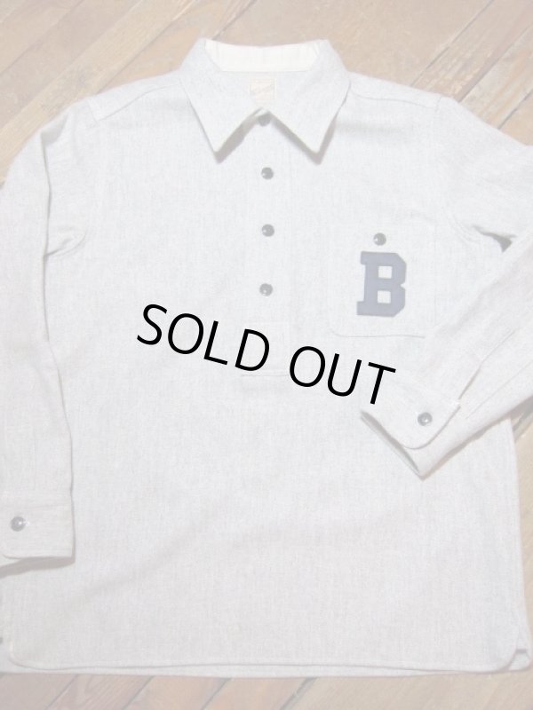 画像3: BELAFONTE/RT BASEBALL PULLOVER L/S SH  GRAY