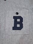 画像5: BELAFONTE/RT BASEBALL PULLOVER L/S SH  GRAY
