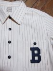 画像5: BELAFONTE/RT STRIPE BASEBALL PULL S/S SH  OFF