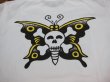 画像3: RATS/SKULL BUTTERFLY T  WHITE