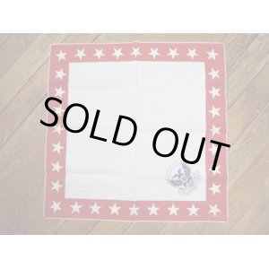画像: RATS/STAR FLAME BANDANA  RED 
