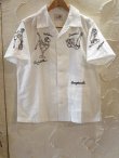 画像1: GANGSTERVILLE(ギャングスタービル)/LADY KILLER S/S SHIRTS  WHITE