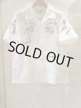 画像: GANGSTERVILLE(ギャングスタービル)/LADY KILLER S/S SHIRTS  WHITE