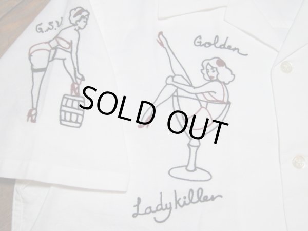 画像6: GANGSTERVILLE(ギャングスタービル)/LADY KILLER S/S SHIRTS  WHITE