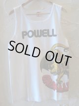 画像: (DEAD STOCK)POWELL/TANK TOP CABALLERO  WHITE