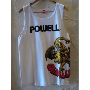 画像: (DEAD STOCK)POWELL/TANK TOP CABALLERO  WHITE