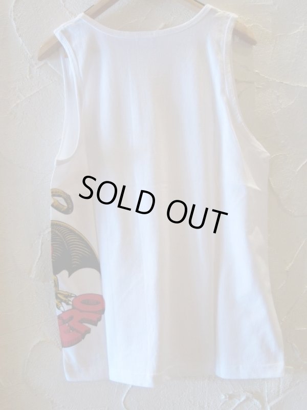 画像2: (DEAD STOCK)POWELL/TANK TOP CABALLERO  WHITE