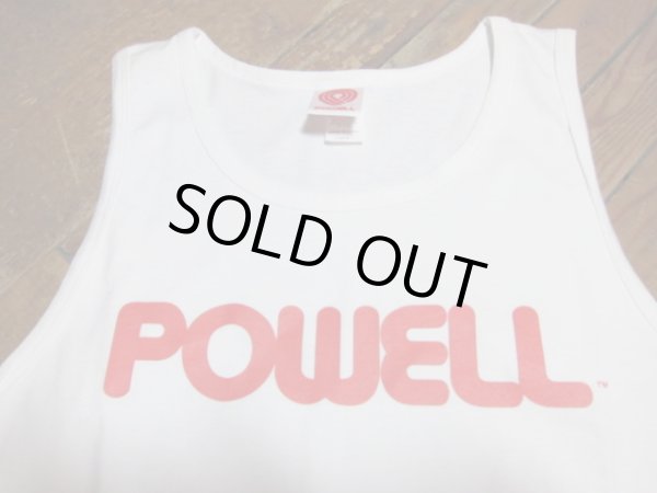 画像4: (DEAD STOCK)POWELL/TANK TOP BONE  WHITE