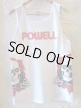 画像: (DEAD STOCK)POWELL/TANK TOP BONE  WHITE