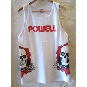 画像: (DEAD STOCK)POWELL/TANK TOP BONE  WHITE