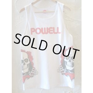 画像: (DEAD STOCK)POWELL/TANK TOP BONE  WHITE