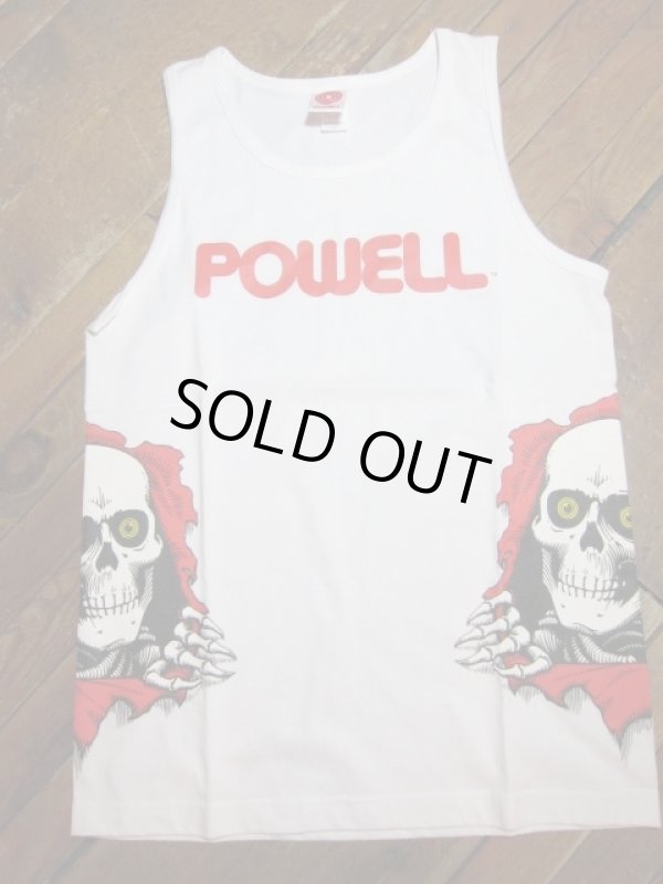 画像3: (DEAD STOCK)POWELL/TANK TOP BONE  WHITE