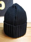 画像2: RATS/COTTON KNIT CAP  BLACK