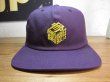 画像1: BONES AND BOLTS/CAP BOX LOGO  PURPLE