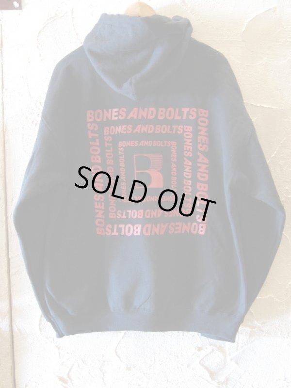 画像2: BONES AND BOLTS/HOODIE SUPERMARKET  BLACK