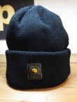 画像1: RATS/WOOL KNIT CAP  BLACK