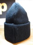 画像2: RATS/WOOL KNIT CAP  BLACK