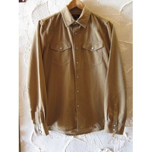 画像: (SALE 35%OFF) JIL BLAZE/CORDUROY WESTARN SH  CAMEL