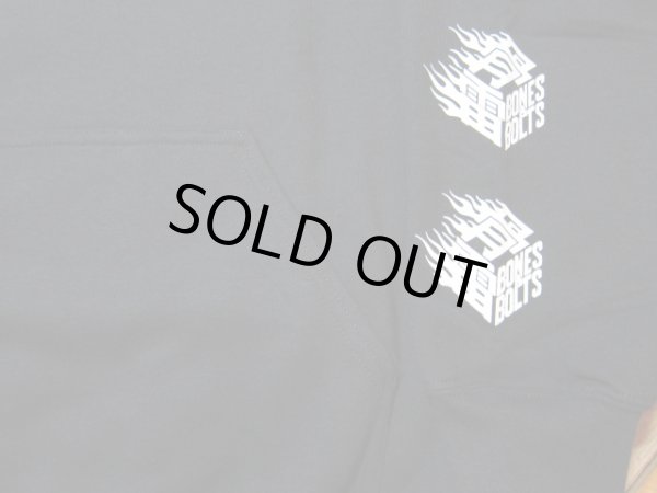 画像5: BONES AND BOLTS/HOODIE INFINITY  BLACK