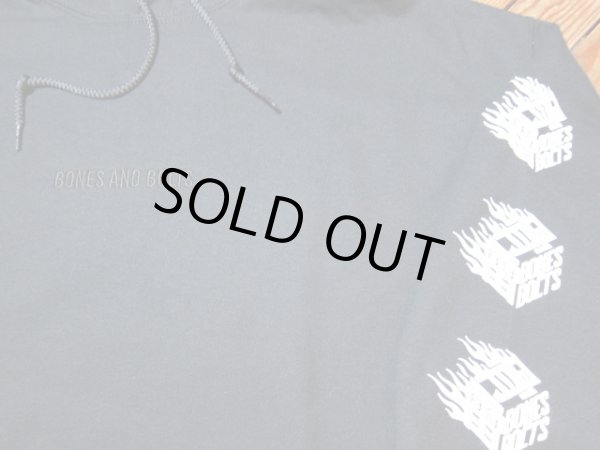 画像4: BONES AND BOLTS/HOODIE INFINITY  BLACK