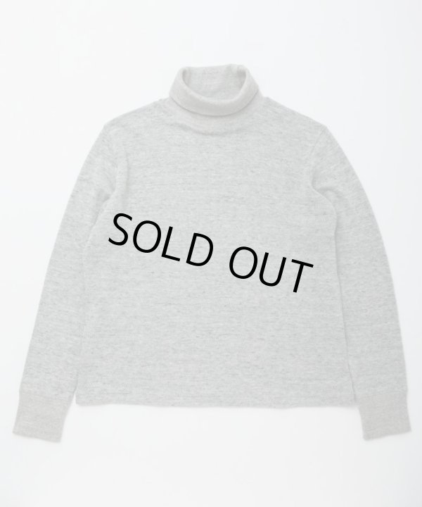 画像1: BELAFOTE/RT TURTLENECK HONEY THERMAL  M.GRAY