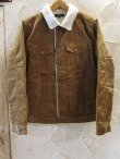 画像1: (再入荷）BENO/CORDUROY BOA JKT  CAMEL