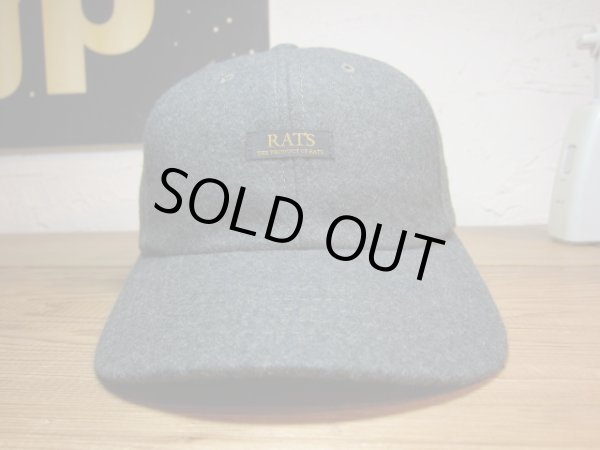 画像1: RATS/WOOL CAP  KHAKI(OLIVE)