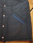 画像8: GRN/R/V PADDING VEST  INDIGOxBLACK