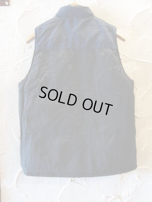 画像2: GRN/R/V PADDING VEST  INDIGOxBLACK