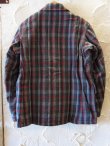 画像2: (DEAD STOCK) COREFIGHTER/CHECK MELTON JKT  GRAY