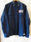 画像1: (DEAD STOCK) COREFIGHTER/WORK SHIRTS  NAVY