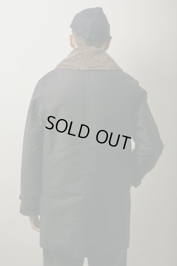 画像3: BELAFOTE/RT MACKINAW COAT  NAVY