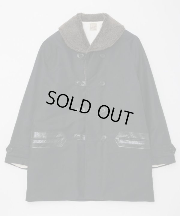 画像6: BELAFOTE/RT MACKINAW COAT  NAVY