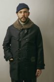 画像2: BELAFOTE/RT MACKINAW COAT  NAVY