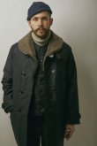 画像1: BELAFOTE/RT MACKINAW COAT  NAVY