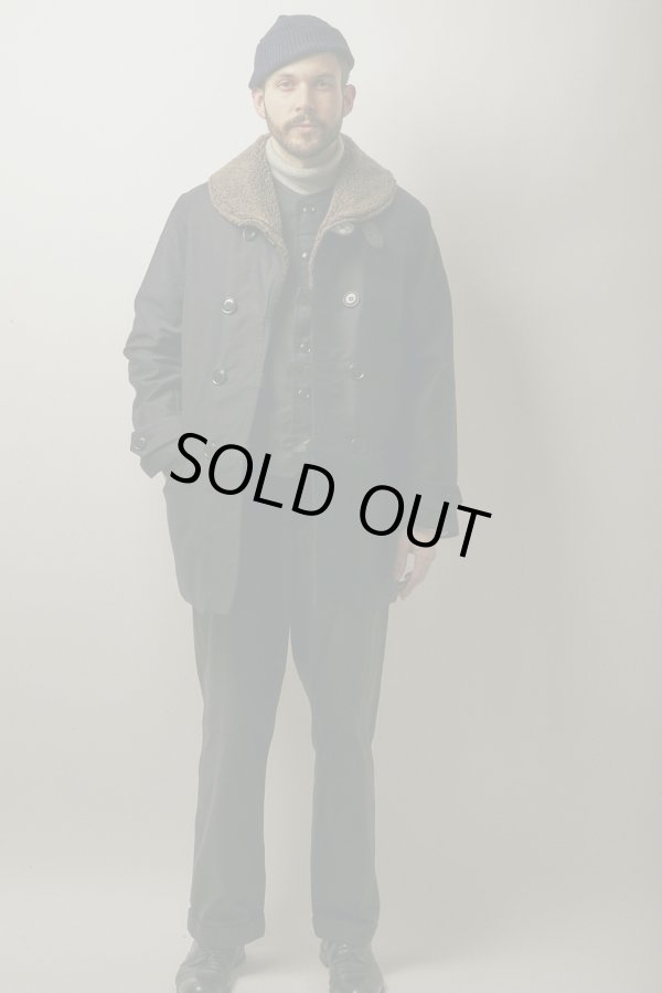 画像4: BELAFOTE/RT MACKINAW COAT  NAVY