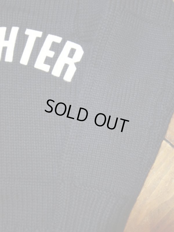 画像4: (DEAD STOCK) COREFIGHTER/SHAWLL COLLAR KNIT  BLACK