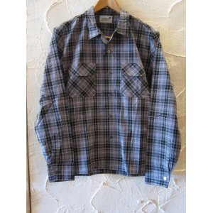 画像: (DEAD STOCK)COREFIGHTER/CHECK OPEN SHIRTS  BLACK