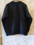 画像2: JERZEES/U.S.A CREW NECK SWEAT  BLACK