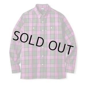 画像: FTC/PLAID TWILL B.D SH  PURPLE