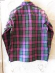 画像2: FTC/PLAID TWILL B.D SH  PURPLE