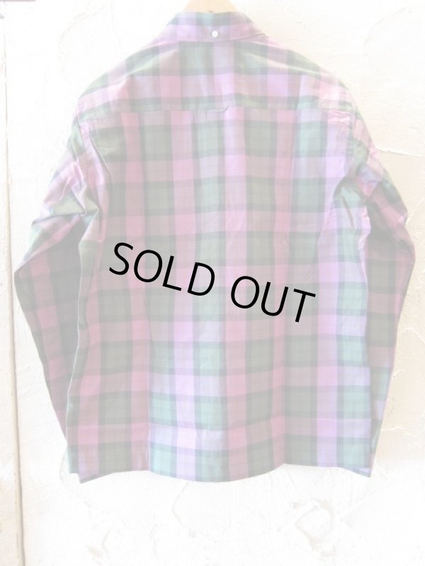 画像2: FTC/PLAID TWILL B.D SH  PURPLE