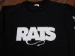 画像3: RATS/BOX LOGO L/S  BLACK