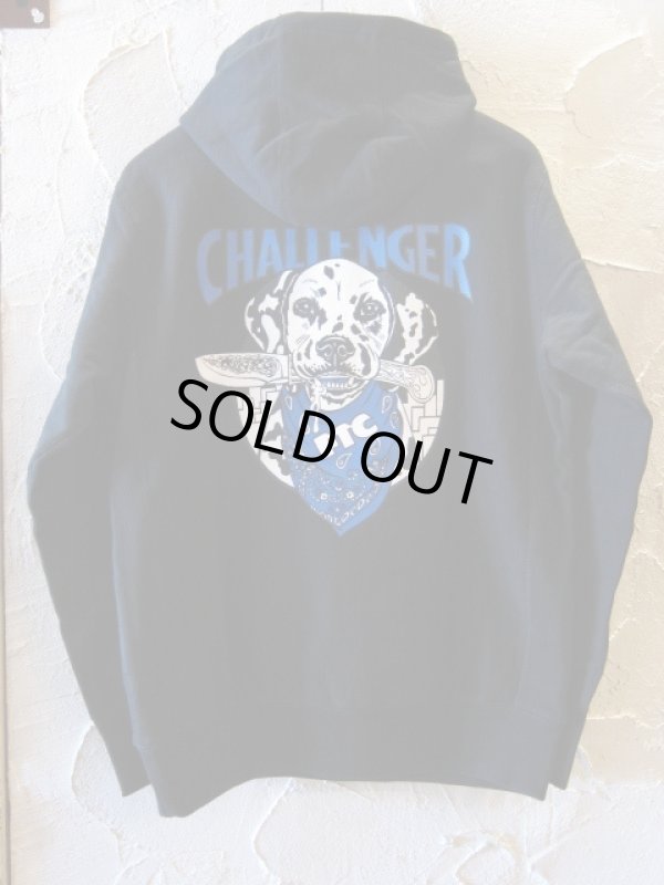 画像1: FTC/xCHALLENGER HOODY  BLACK