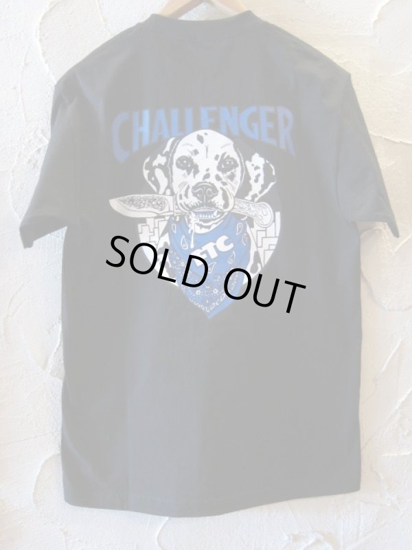 画像1: FTC/xCHALLENGER TEE  BLACK