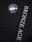 画像3: BRONZE AGE/PRINT LONG T LOGO  BLACK