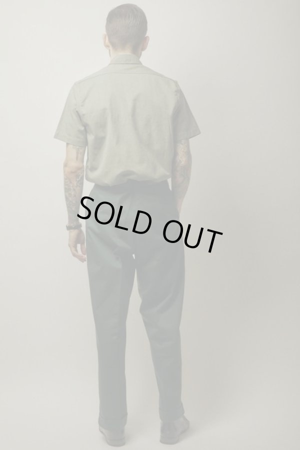 画像4: BELAFOTE/RT CHINO 2TACK TROUSER  D.GREEN
